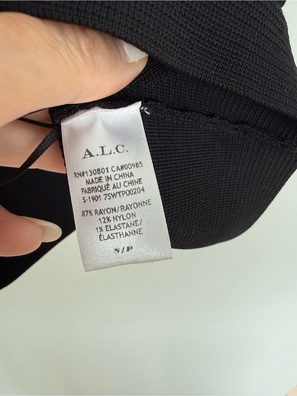 A.L.C. Lia Fitted Knit Cropped Tank Top Size Small - Picture 9 of 10